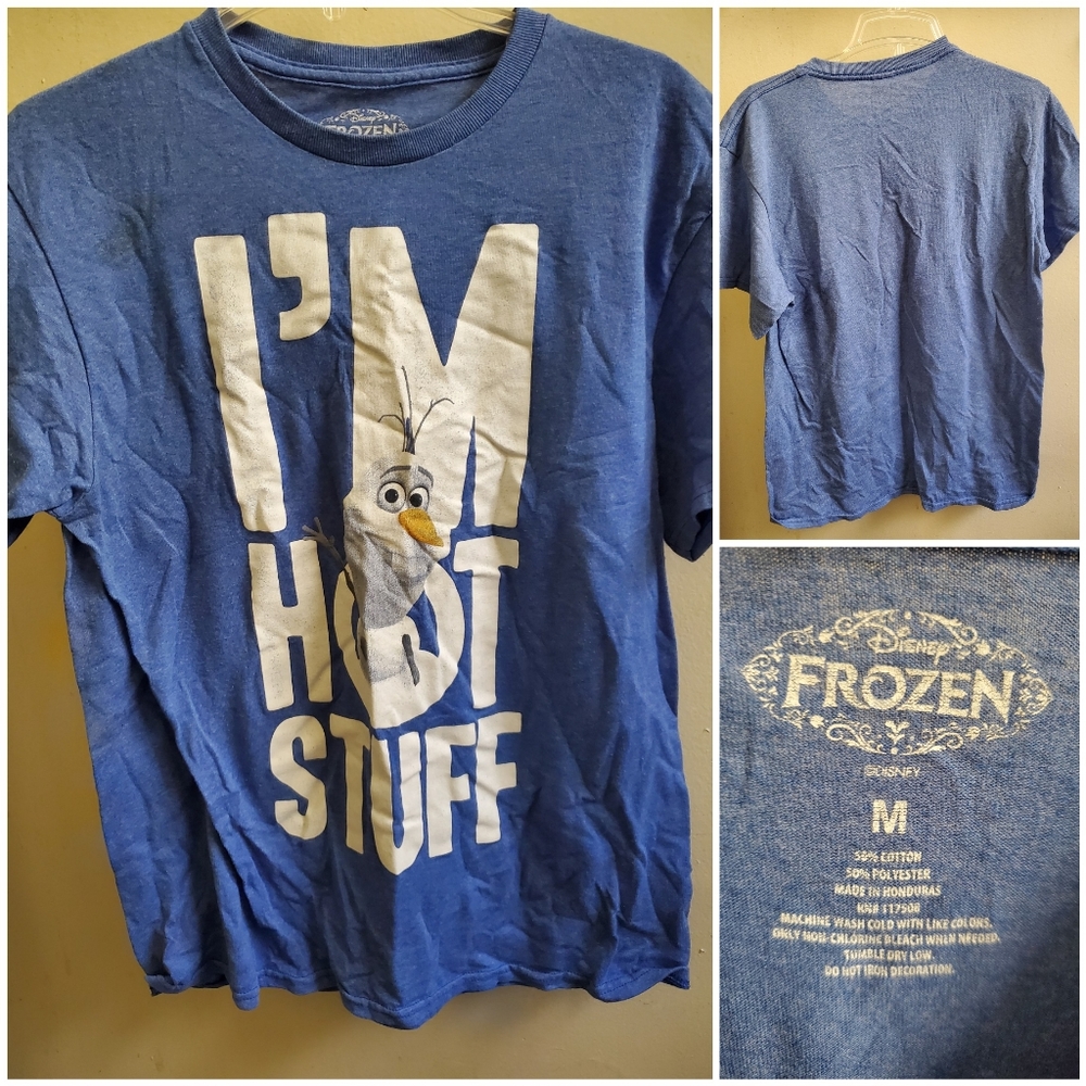 Frozen I'm Hot Stuff Tshirt M